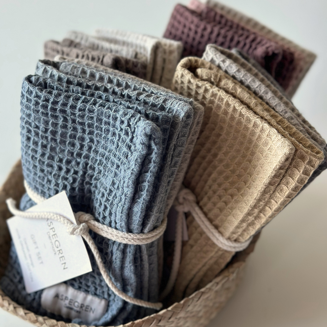 Knitted Dishcloth Set | Pepper