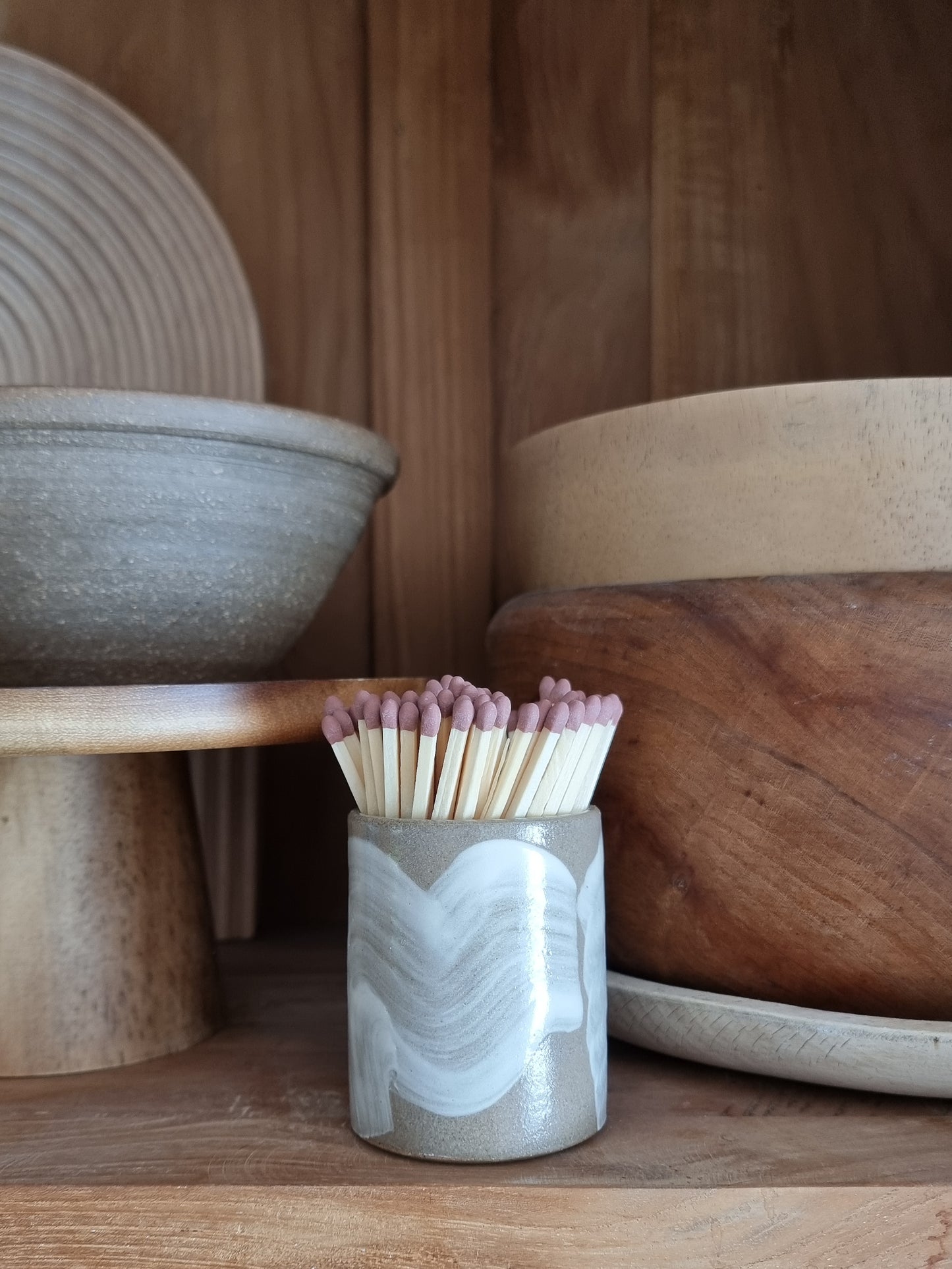 Brushstroke Match Pot
