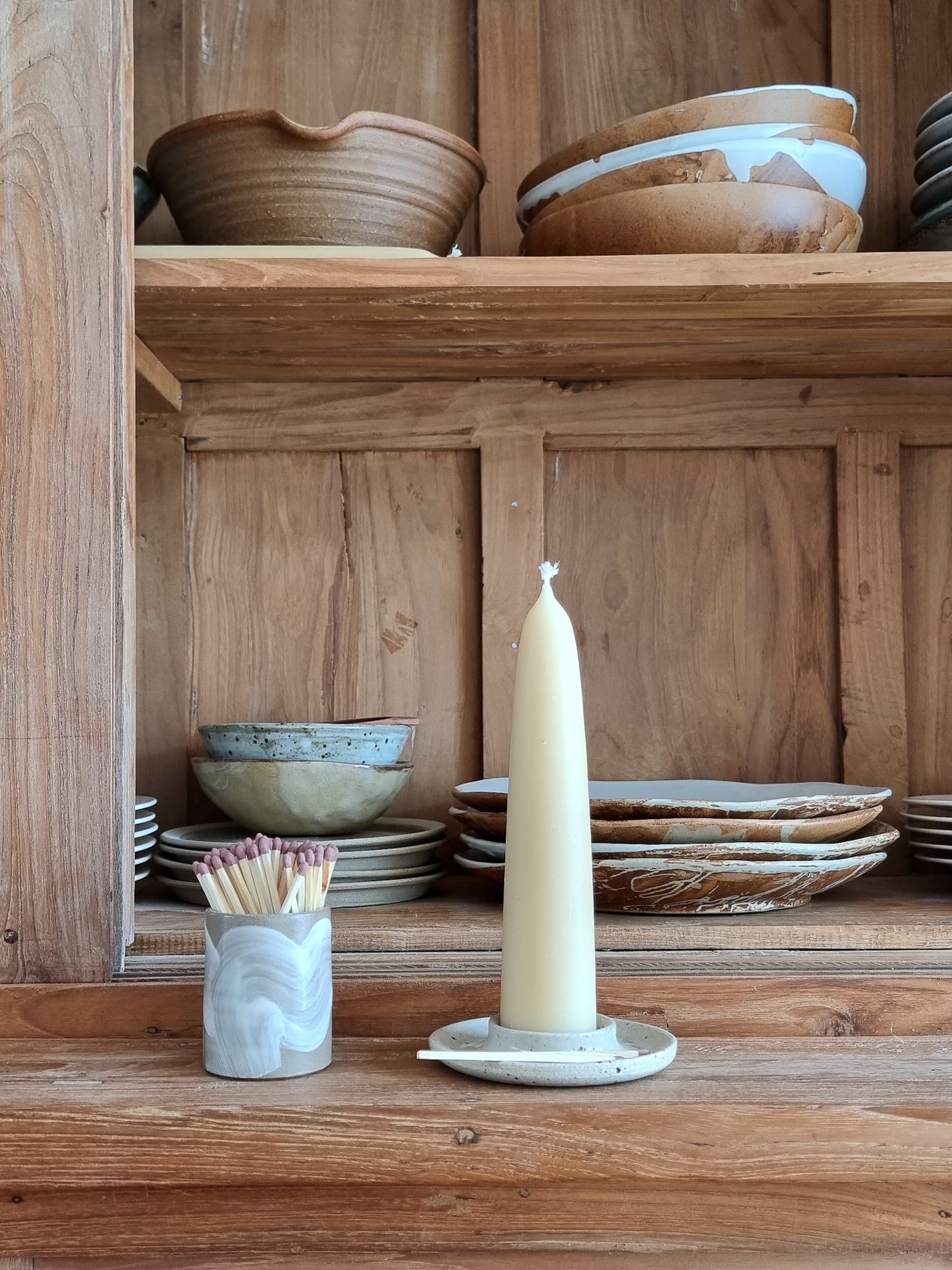 Brushstroke Match Pot