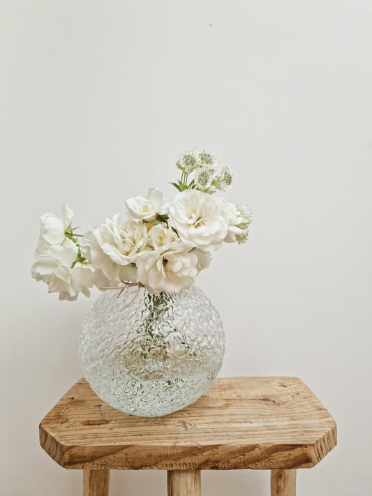 Mönstrad Glass Vase