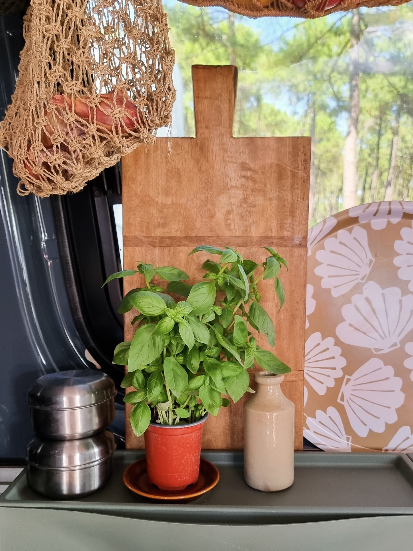 Vintage Stoneware Bottle | Oat