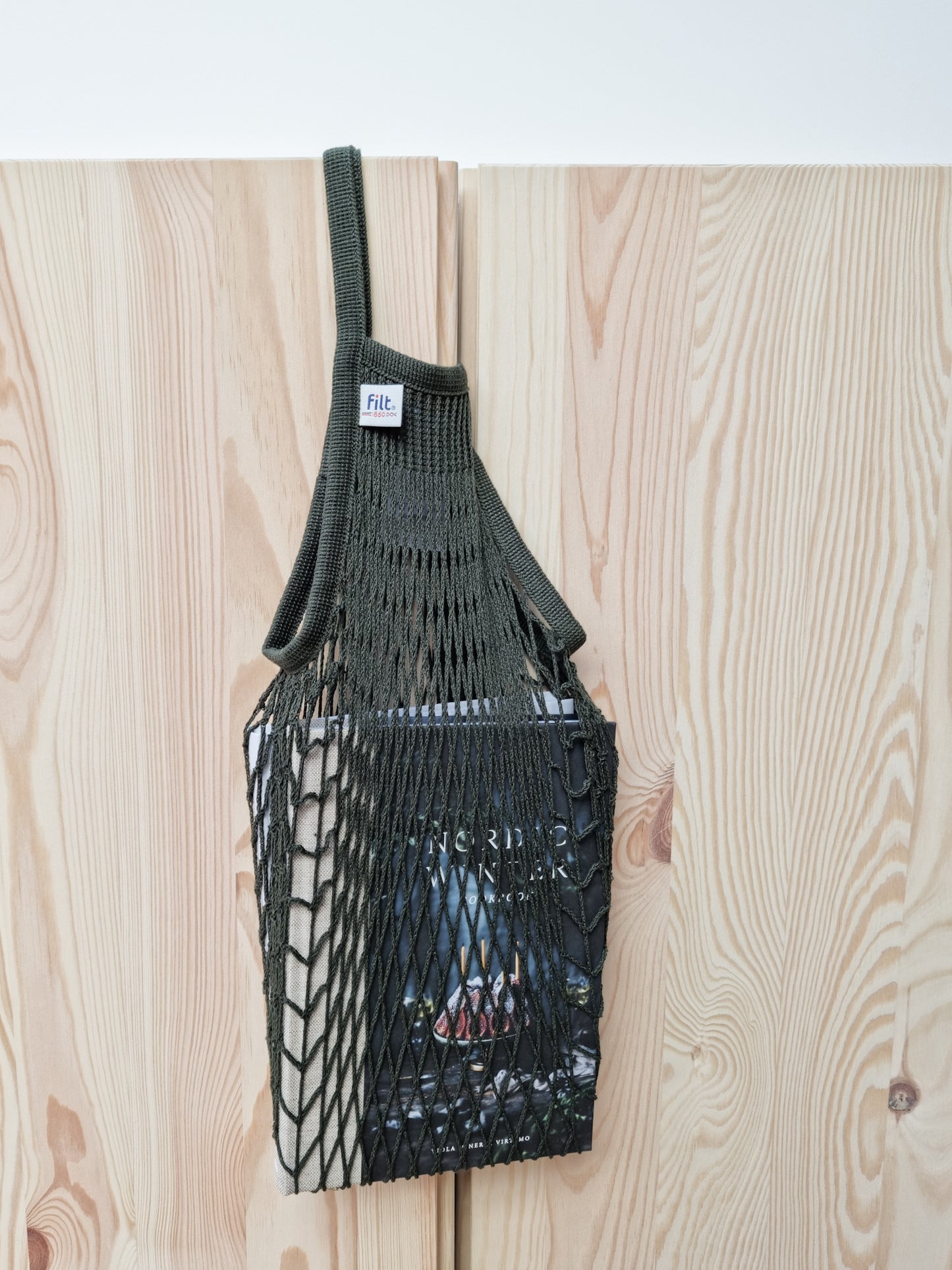 French String Market Bag | Khaki