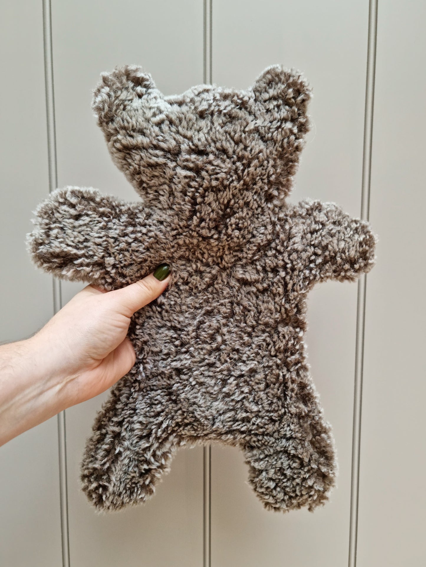 Sheepskin Teddy Bear Hot Water Bottle