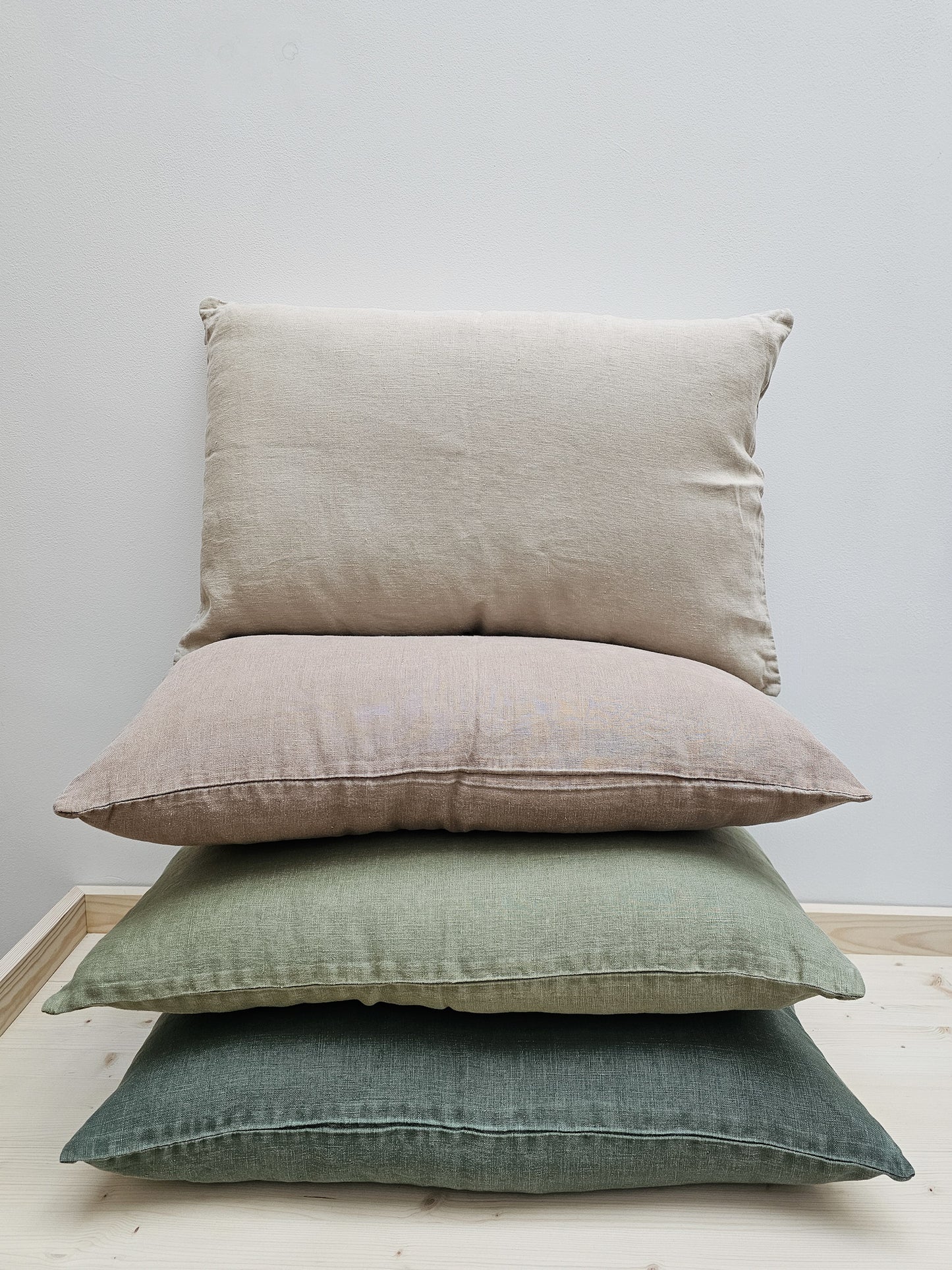 Linen Cushion | Fog