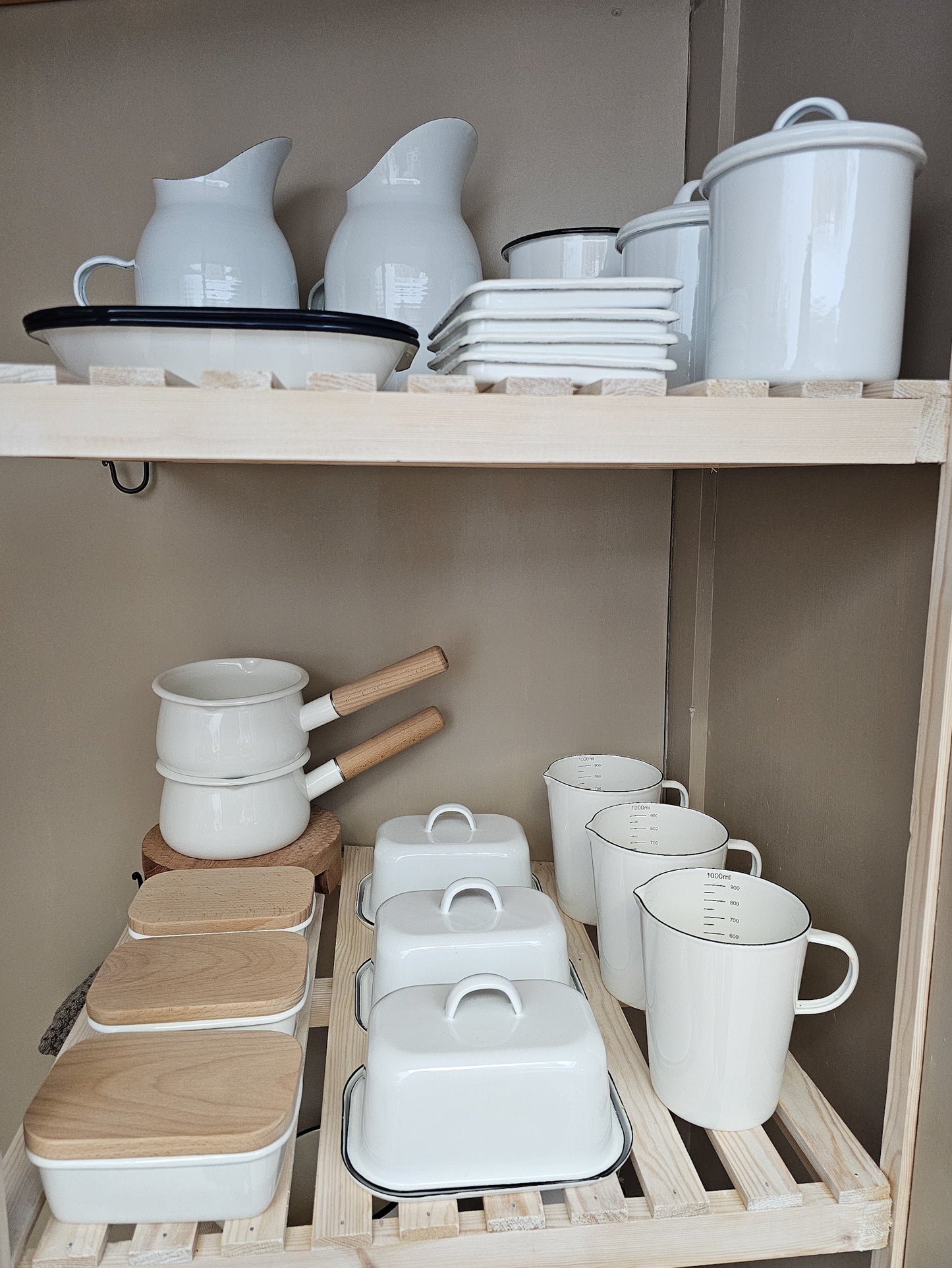 Enamel Measuring Jug