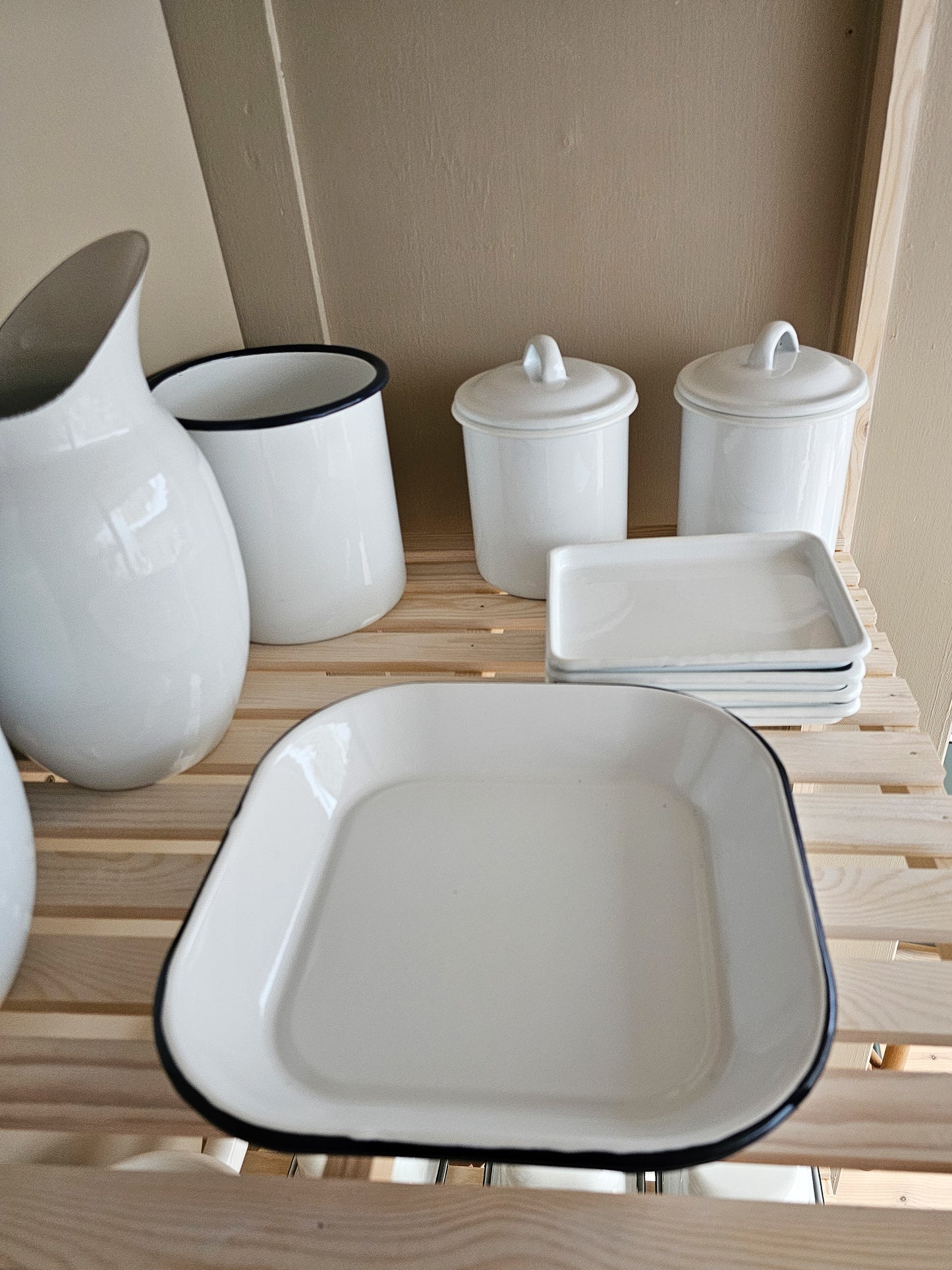 Classic Enamel Baking Tray | Square