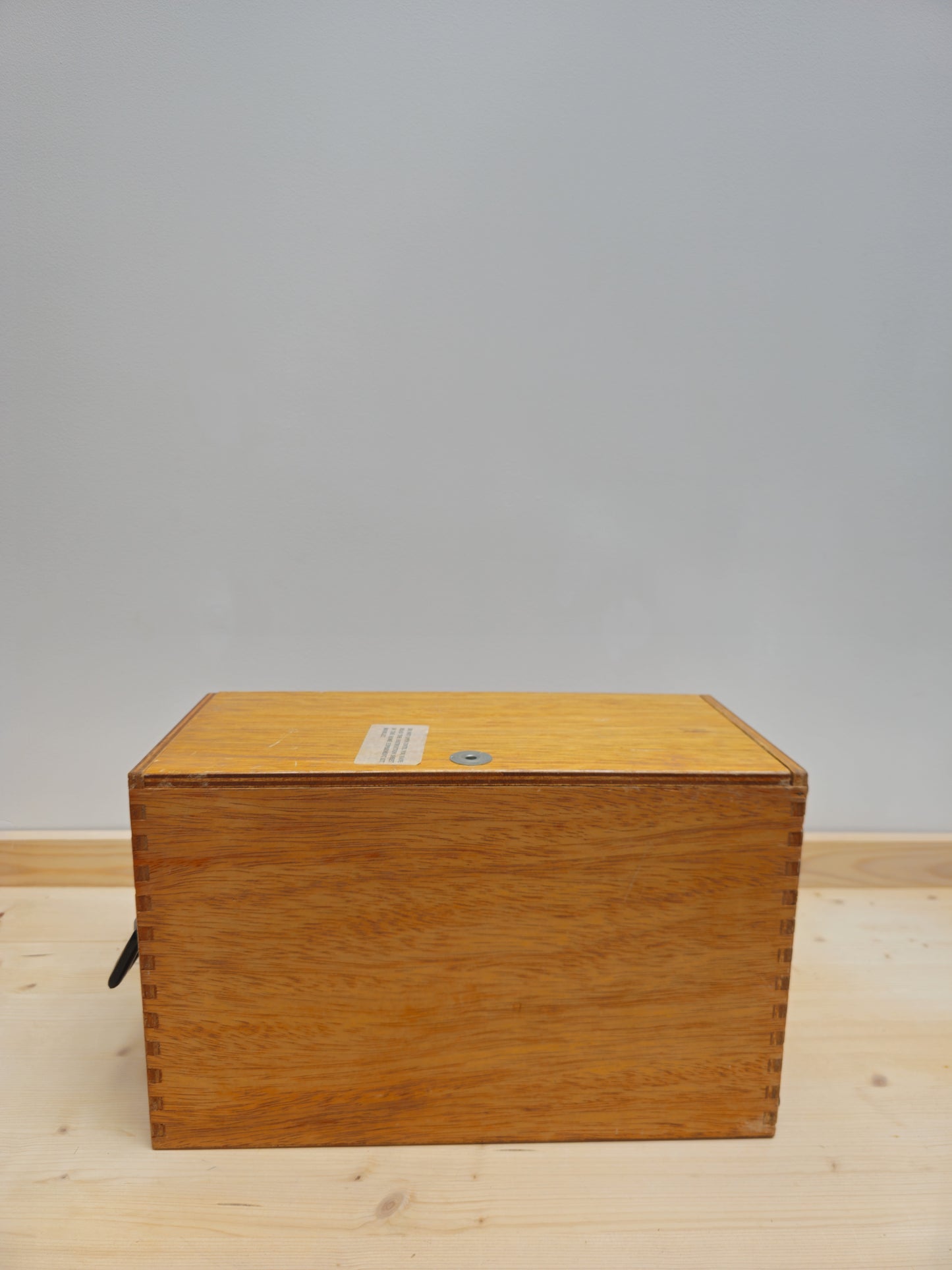 Vintage Japanese Microscope Ply Box