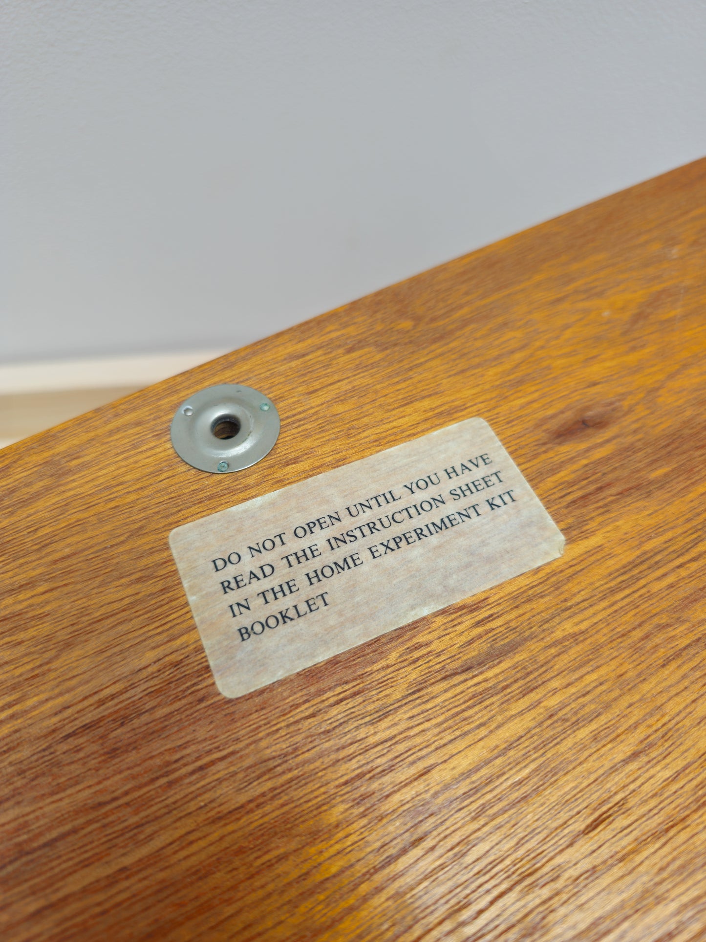 Vintage Japanese Microscope Ply Box