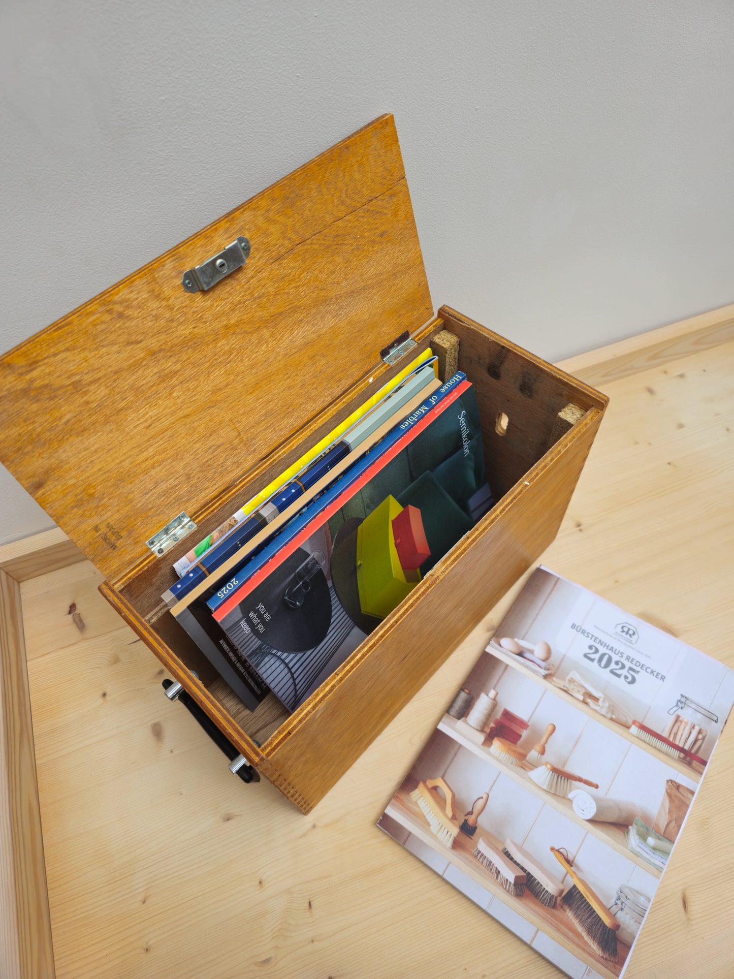 Vintage Japanese Microscope Ply Box