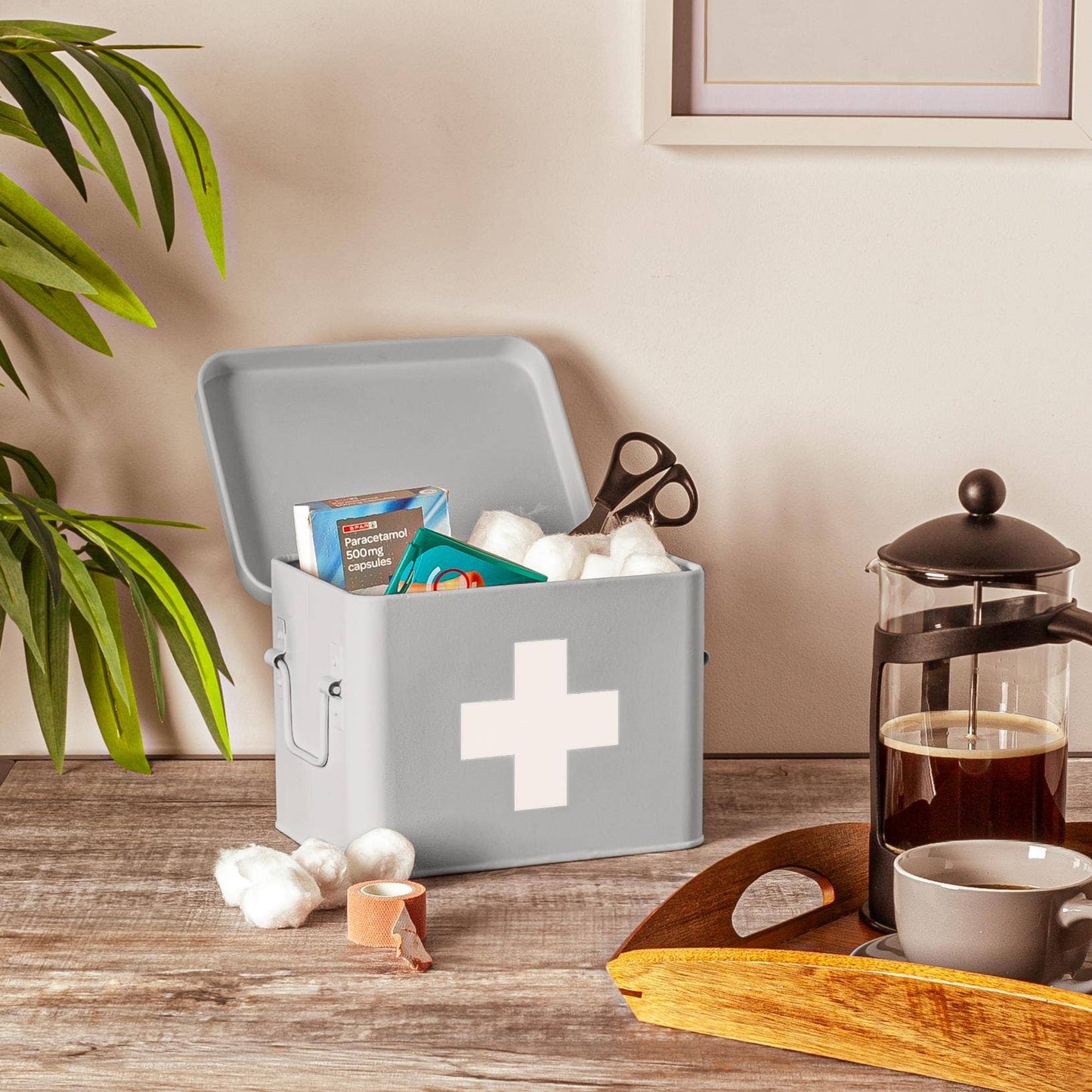 First Aid Box | Grey
