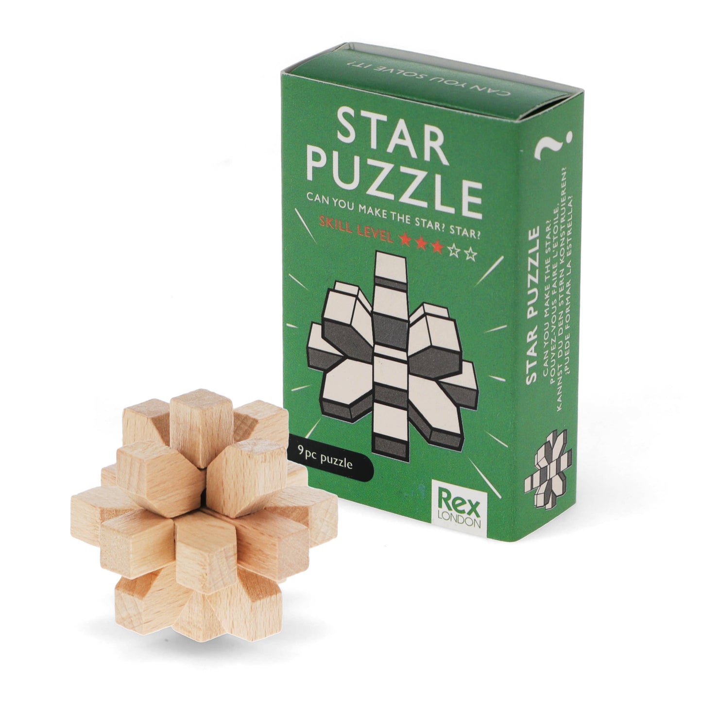 Mini wooden puzzles - Assorted