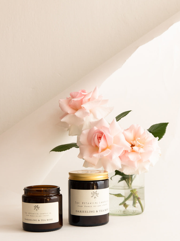 Darjeeling & Tea Rose | Soy Scented Candle