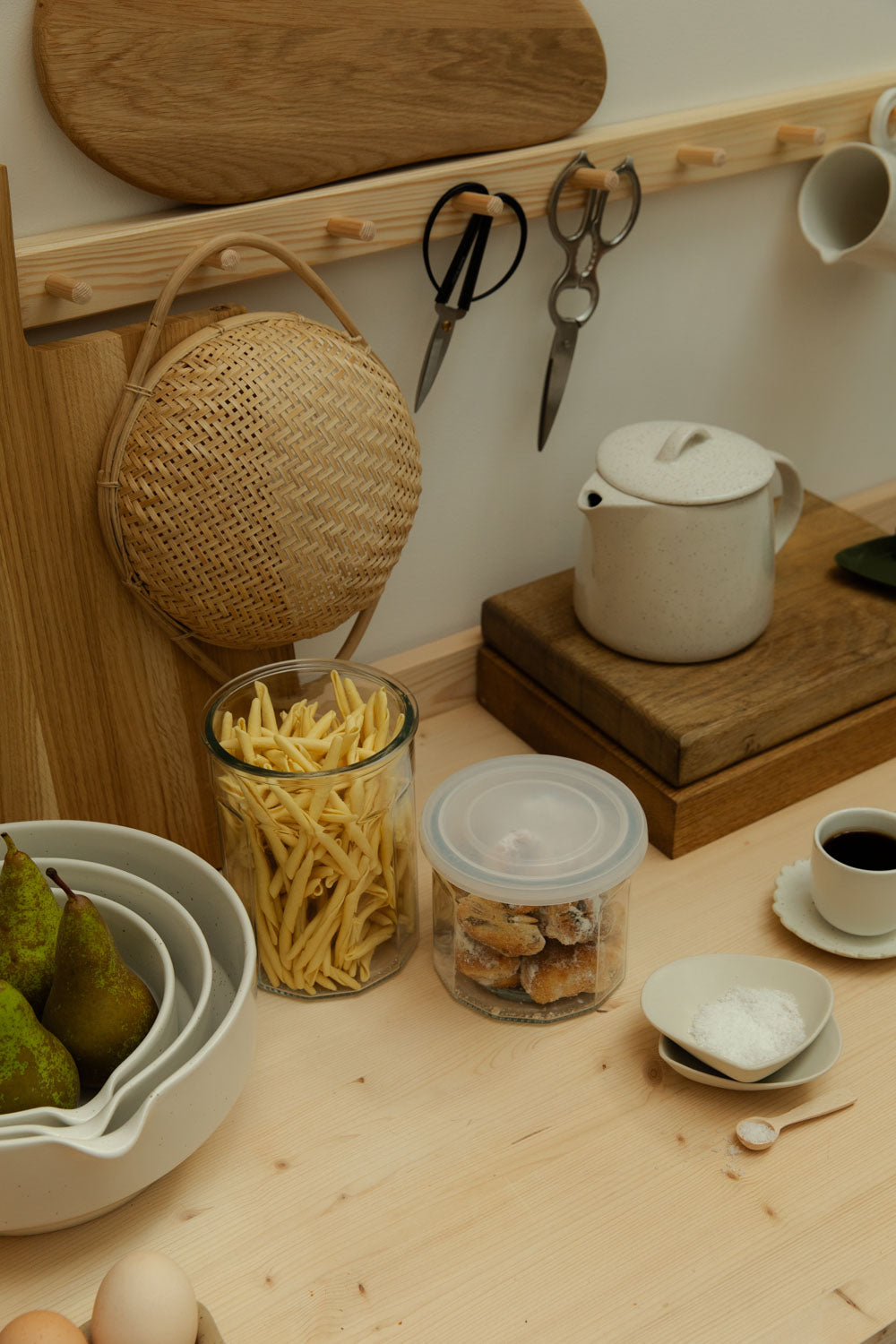 Glass Storage Pot