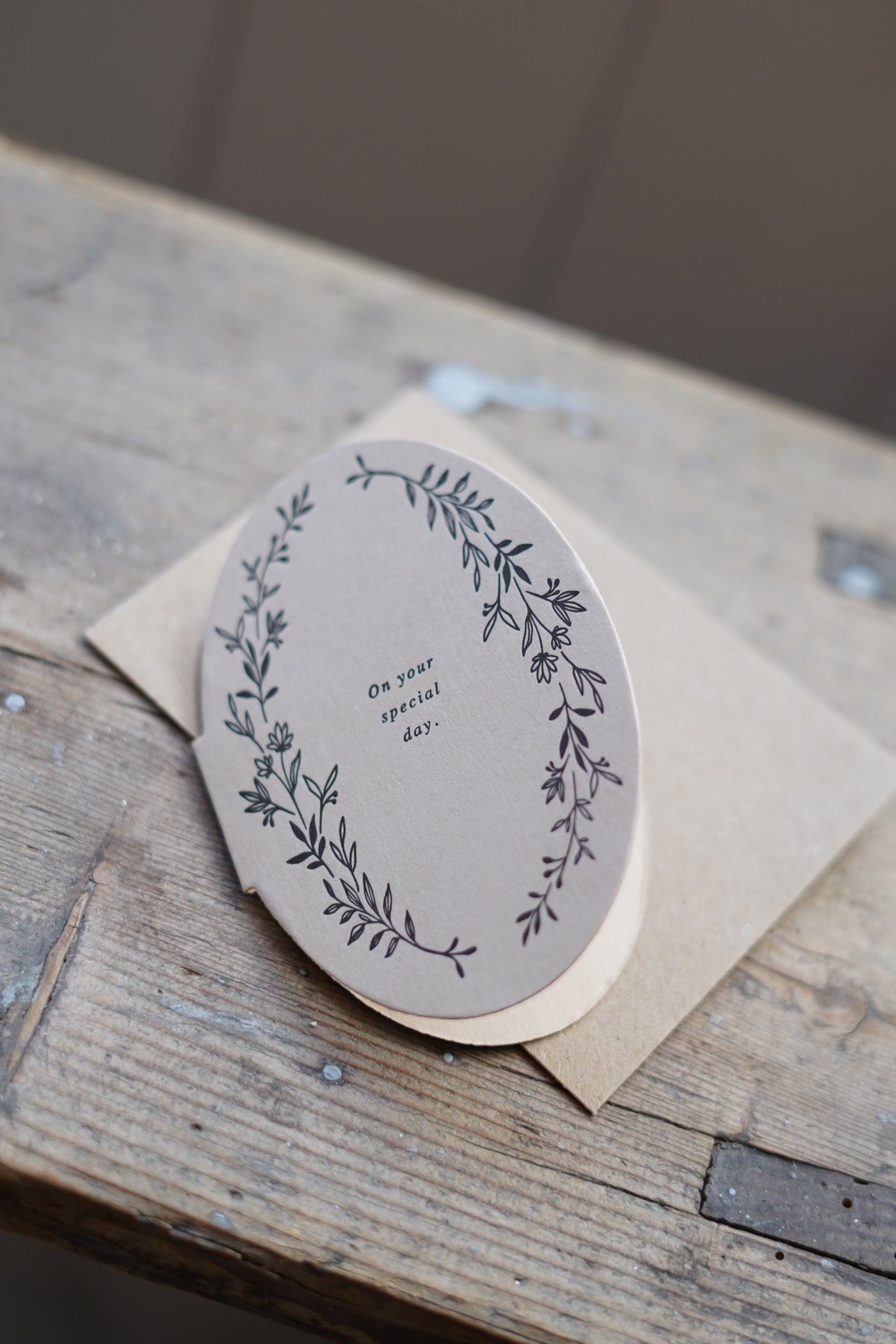 On Your Special Day Mini Card