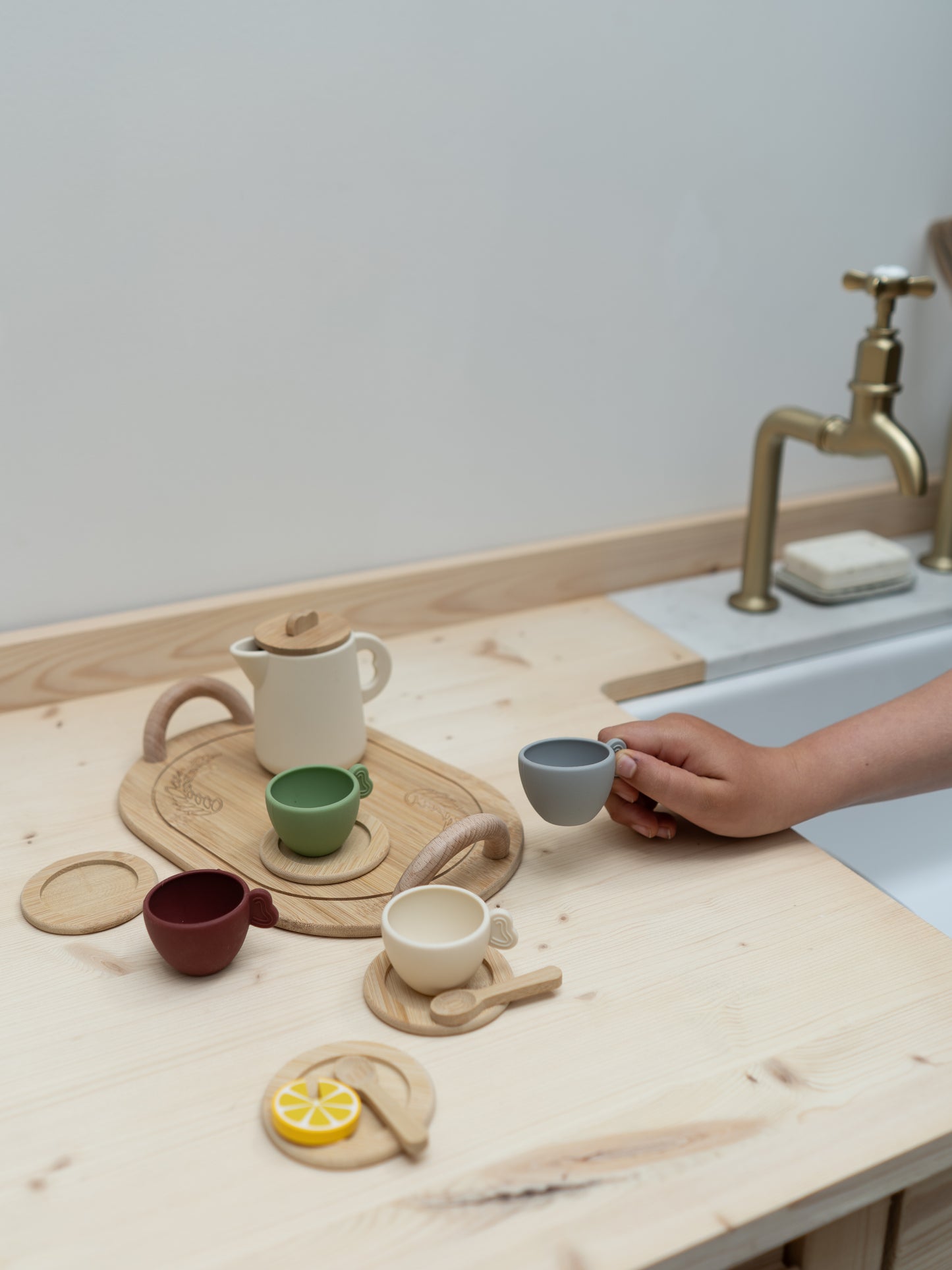 Toy Tea Playset