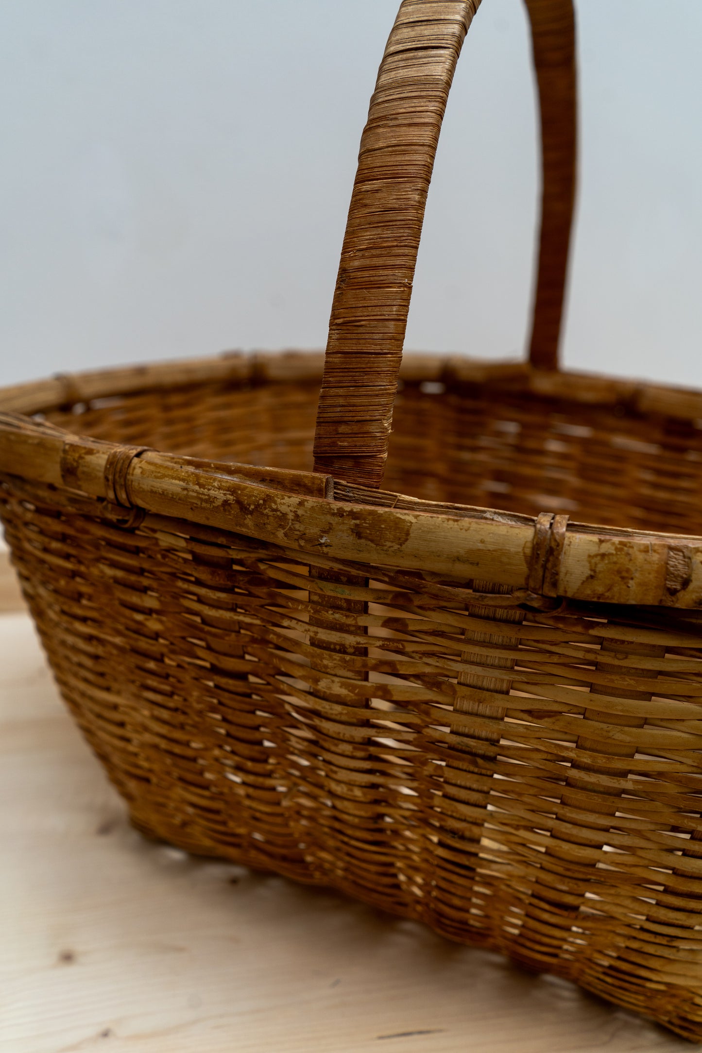 Vintage Basket | Bamboo