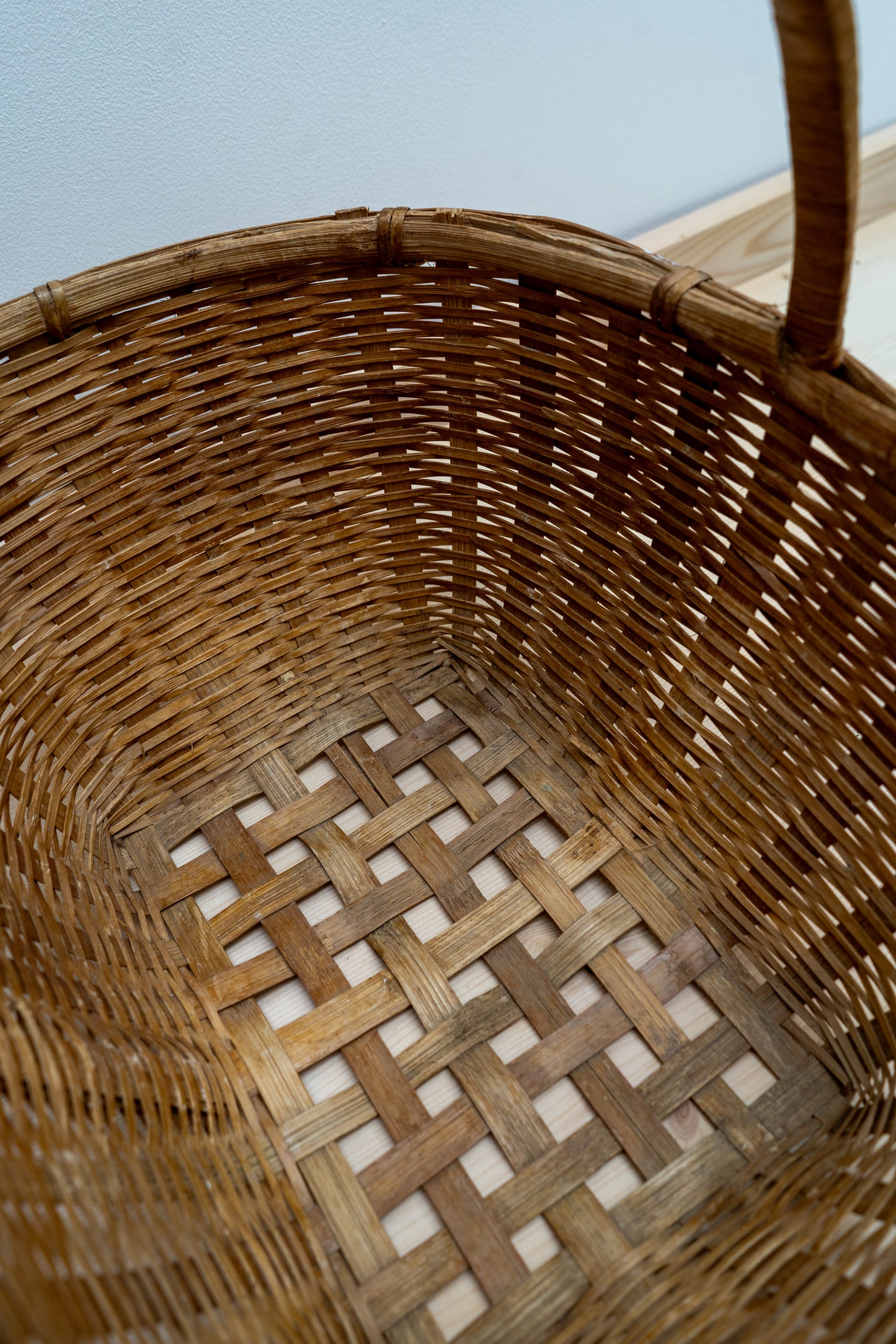 Vintage Basket | Bamboo