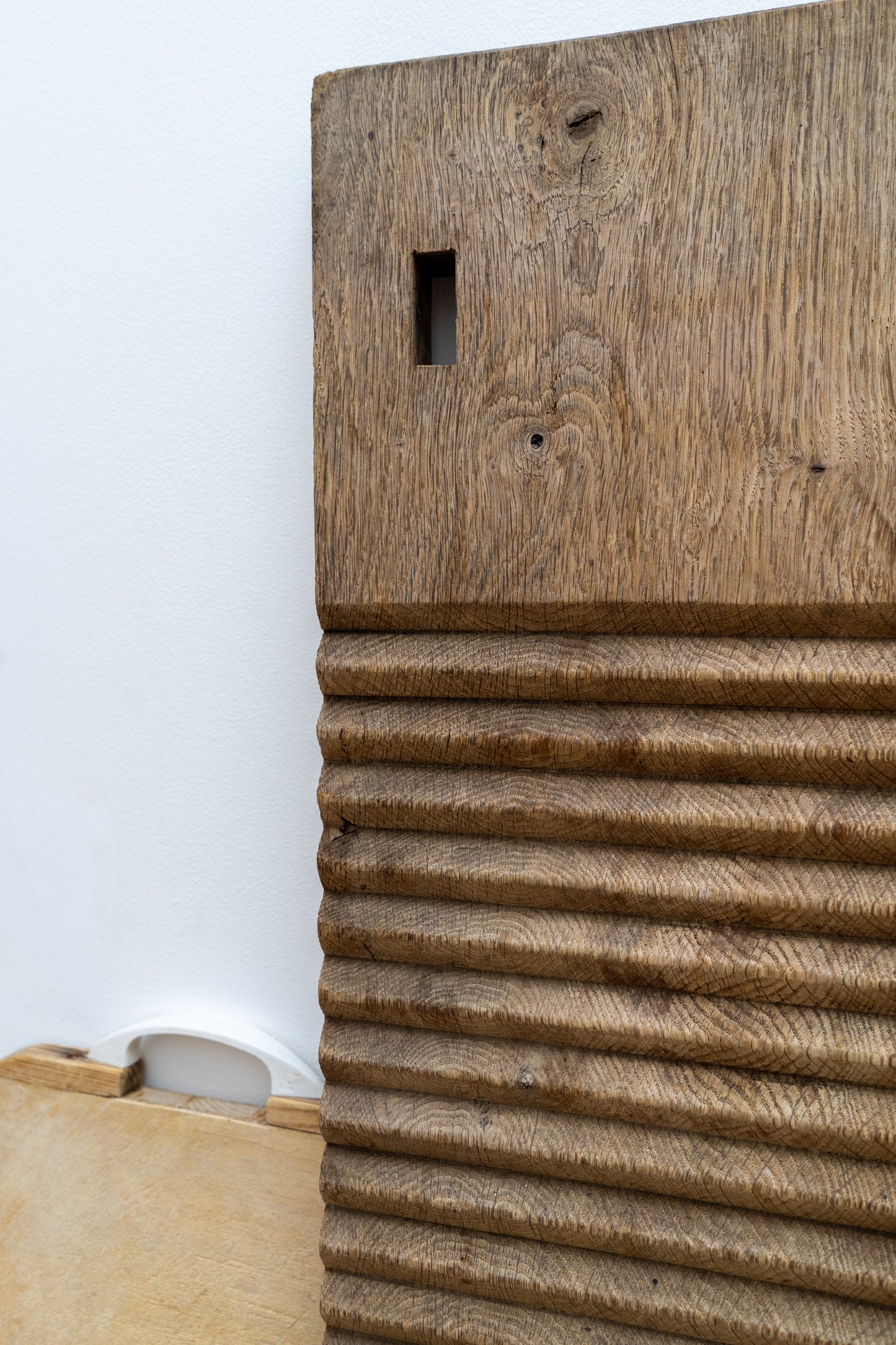 Antique Oak Washboard