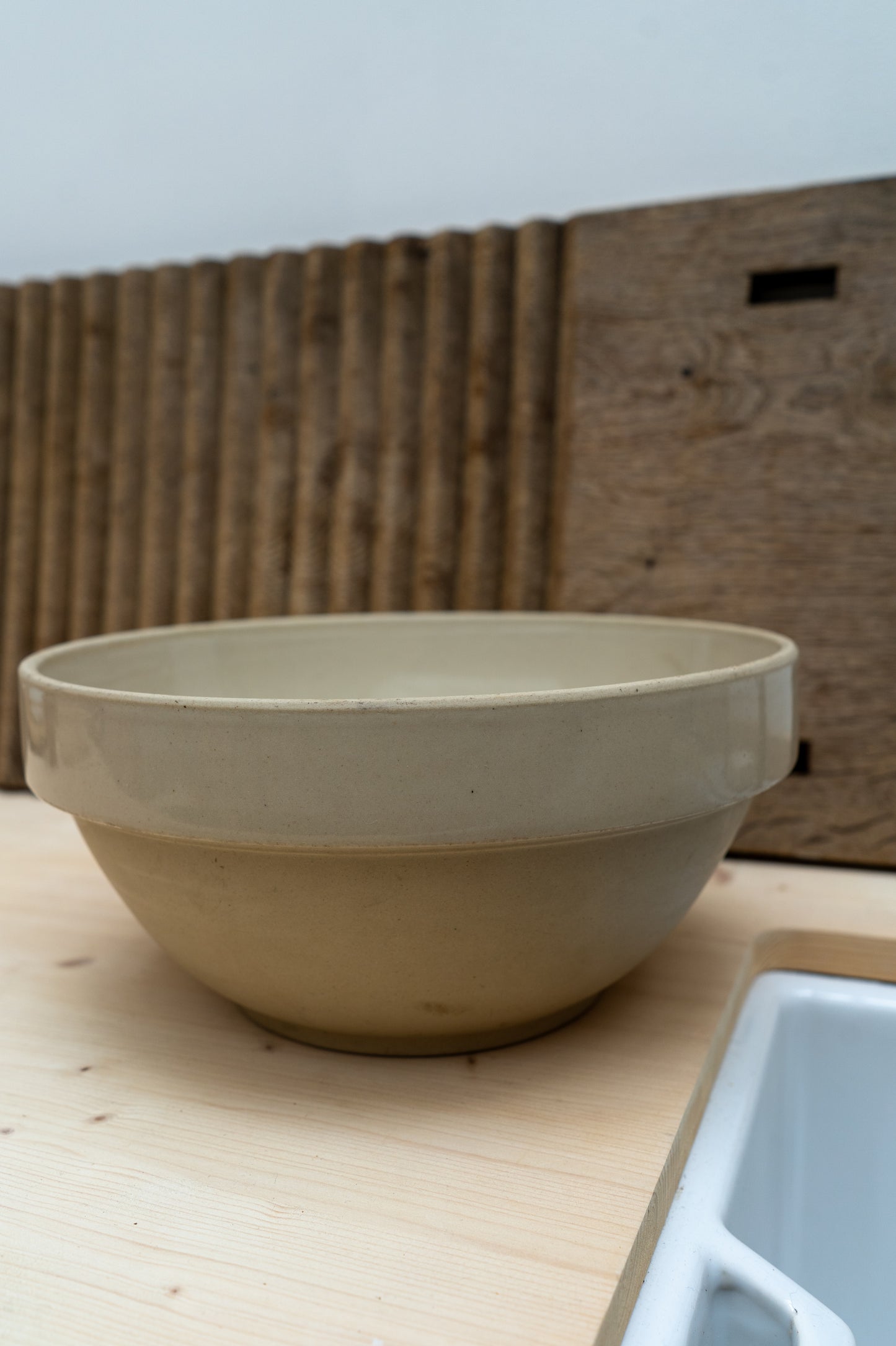 Vintage French Dairy Bowl