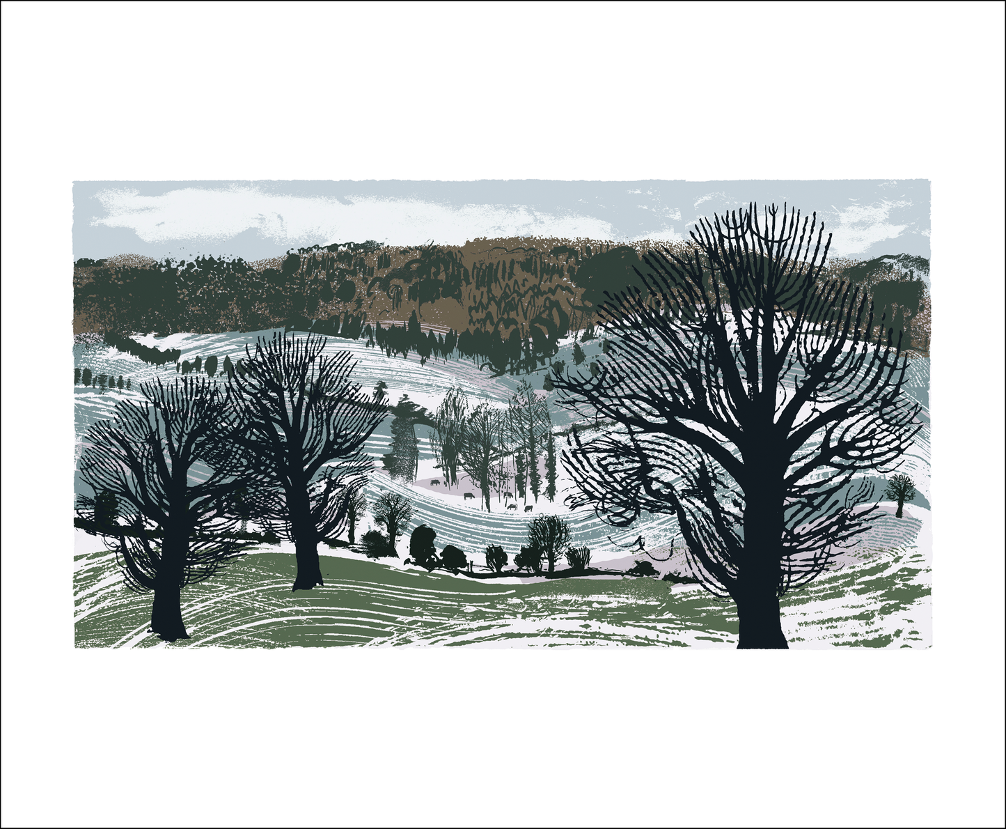 Remnants of Snow Card