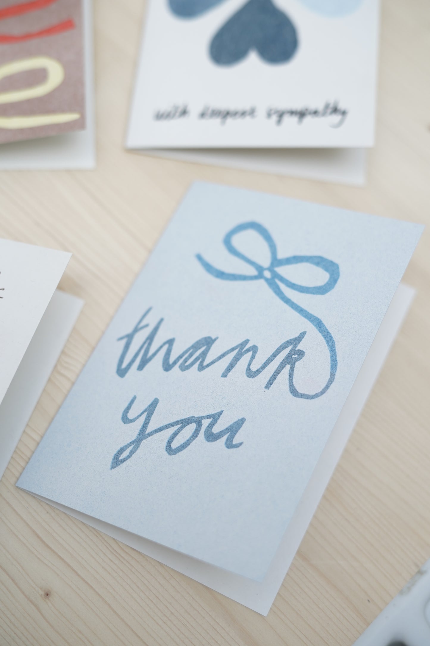 Thank You Bow Card