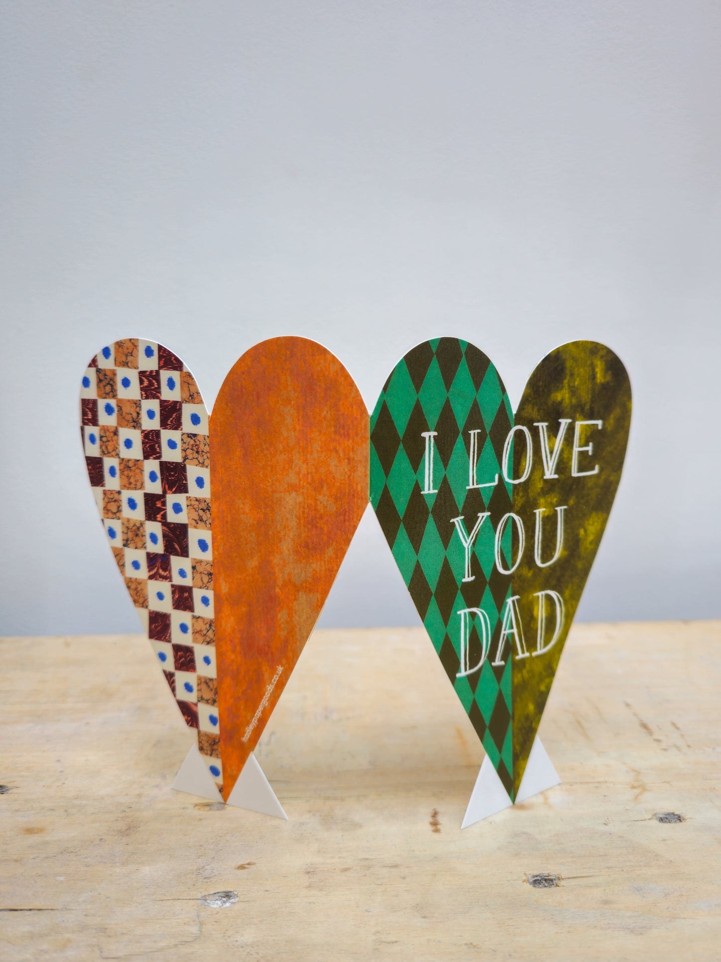 I Love You Dad Card