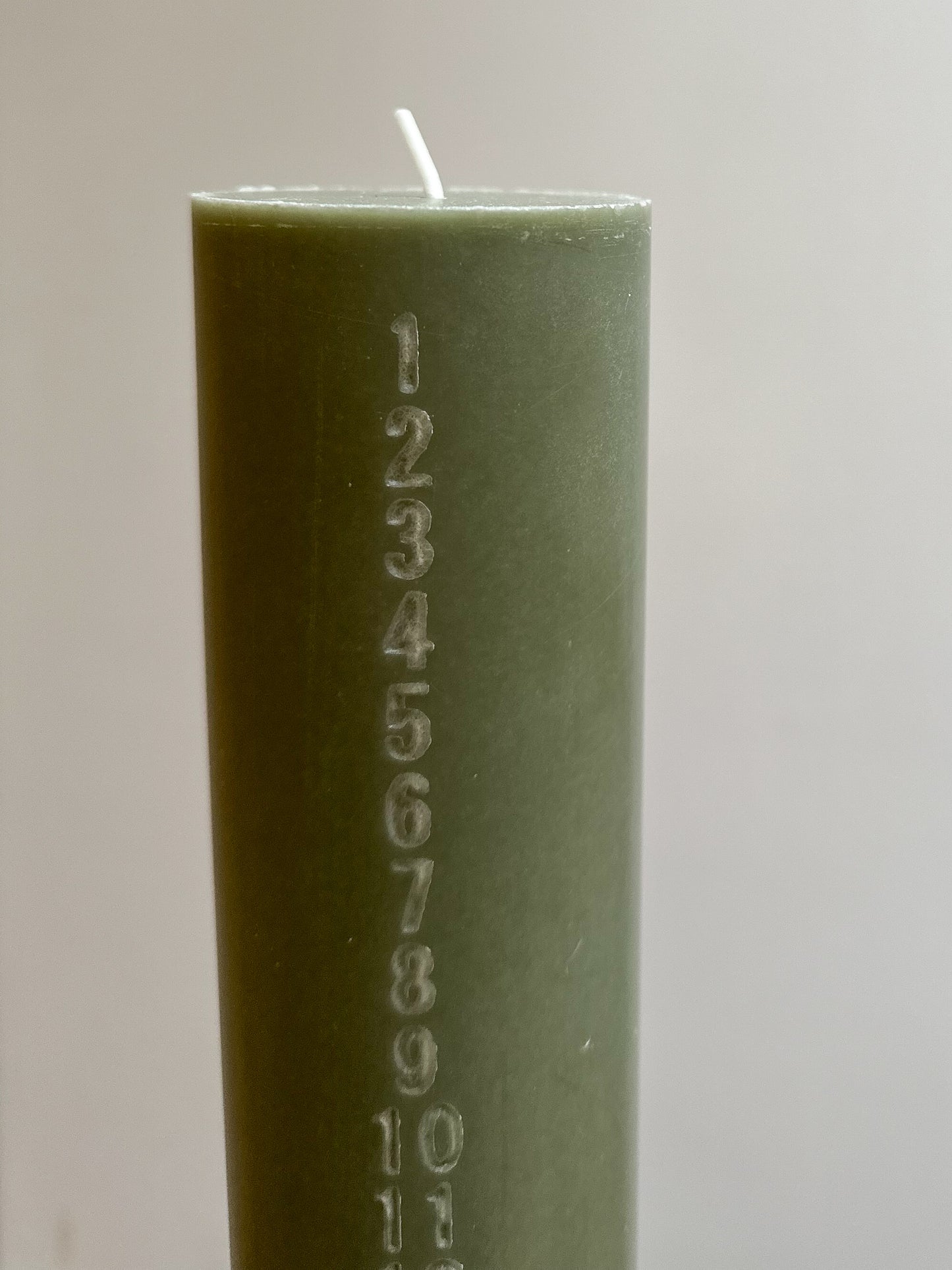 Advent Candle | Dusty Green
