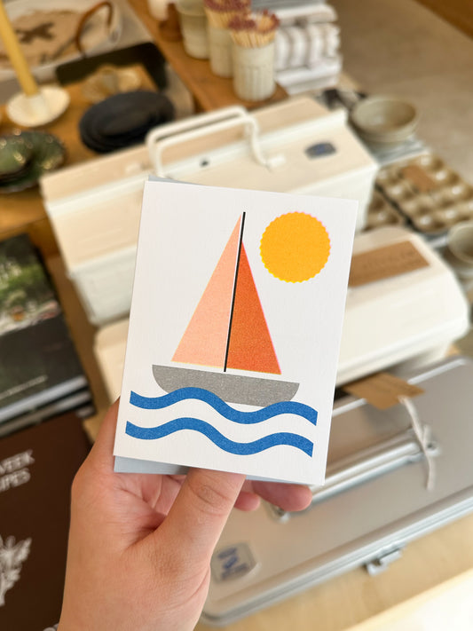 Sailboat Mini Card