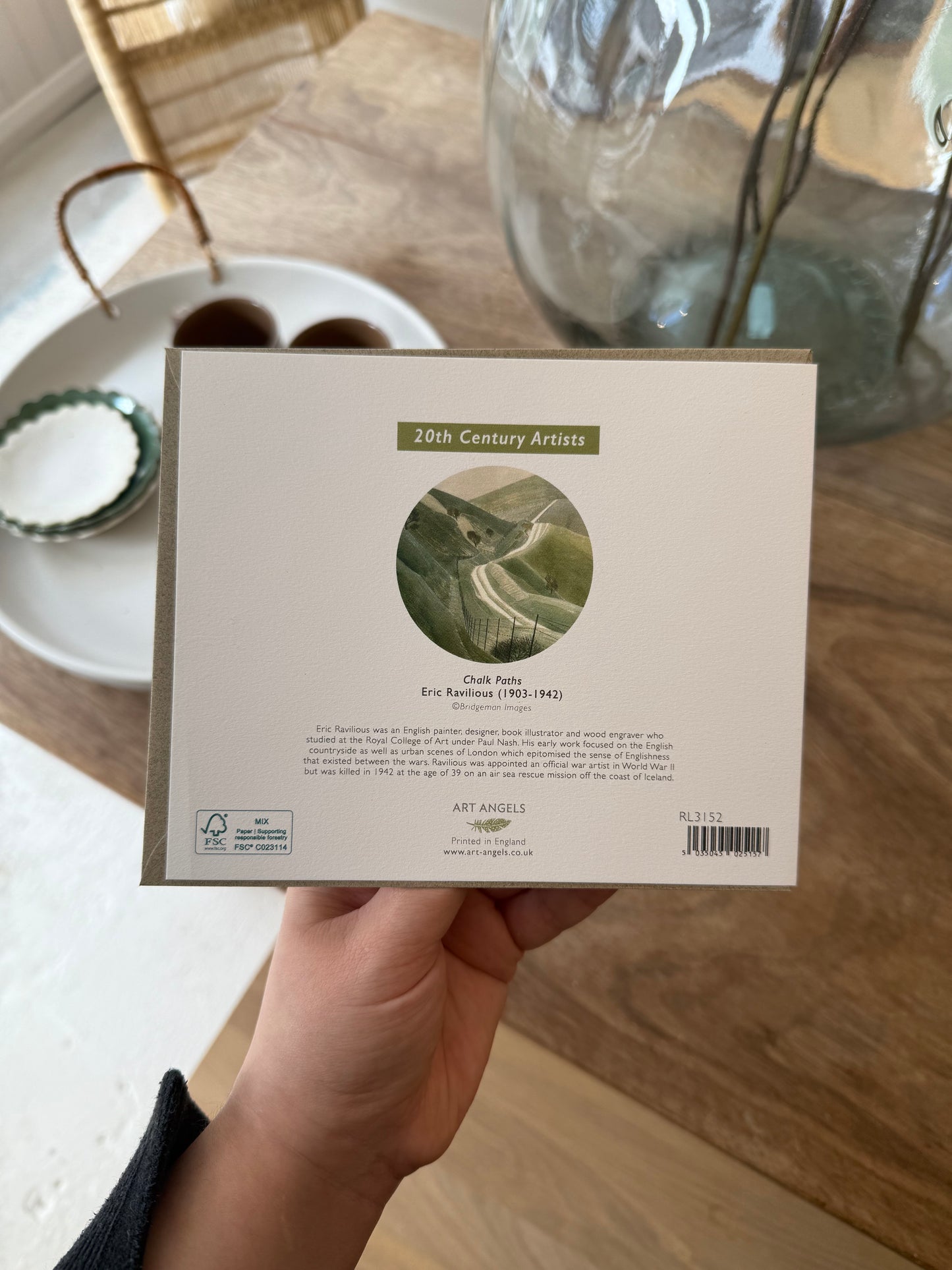 Chalk Paths Card