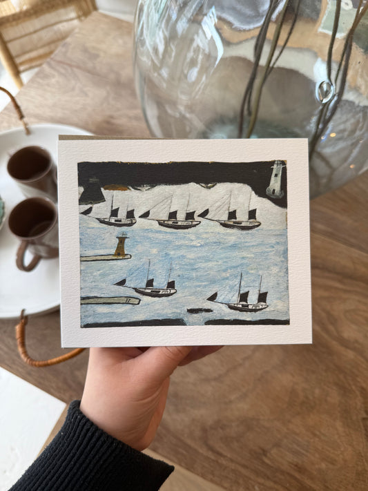 Five Ships Mounts Bay Card