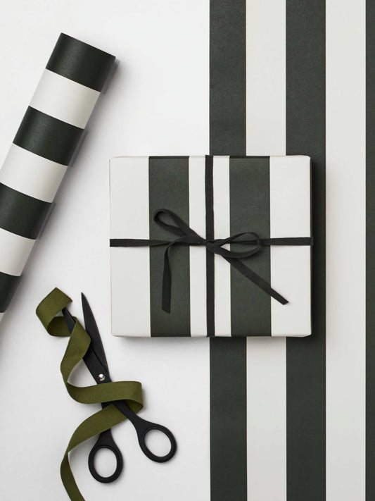 Gift Wrap | Pine Marine Stripe
