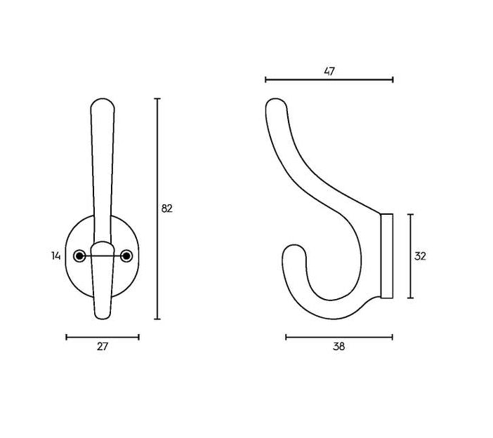 Coat Hook | Black