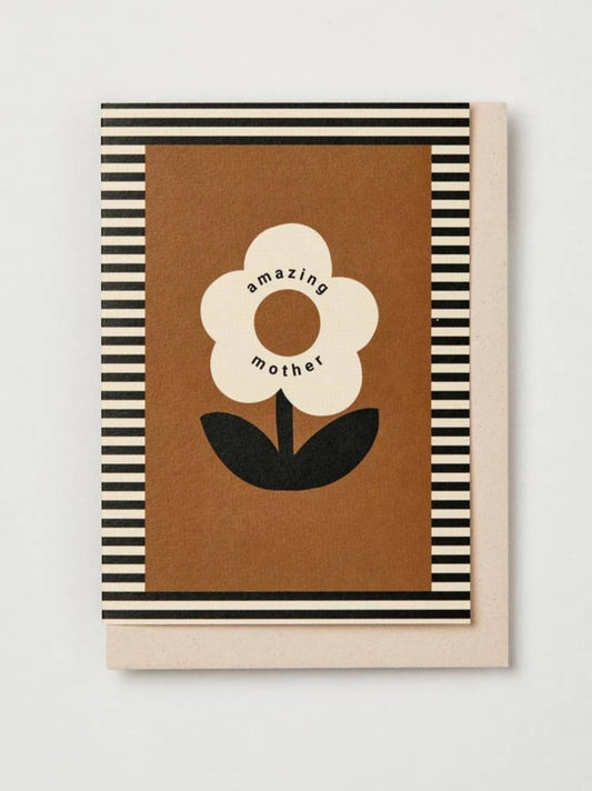 Amazing Mother Flower Card
