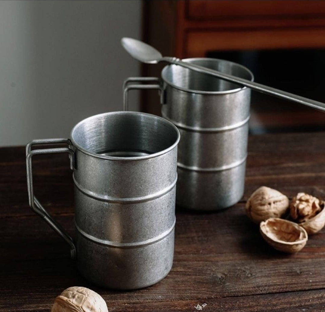 Handmade Japanese Steel Cup