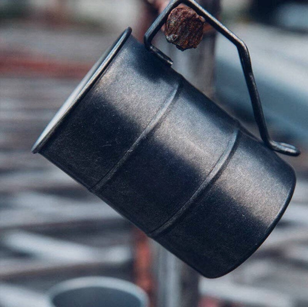 Handmade Japanese Steel Cup