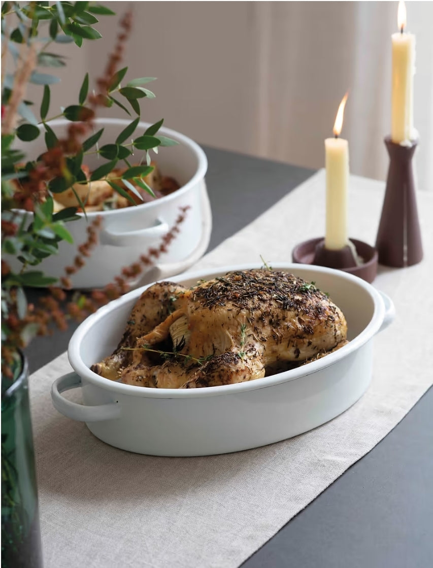 Enamel Roasting Dish