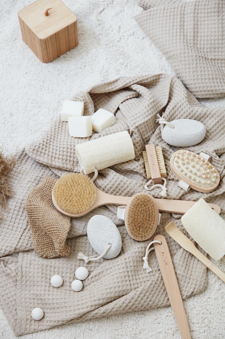 Jute Bath Mitt