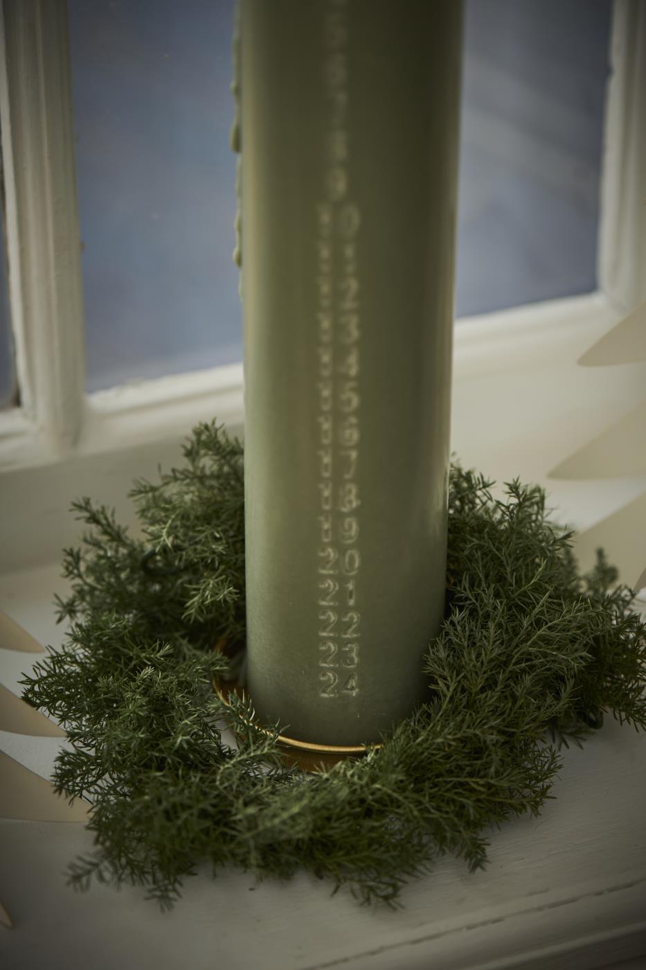 Advent Candle | Dusty Green