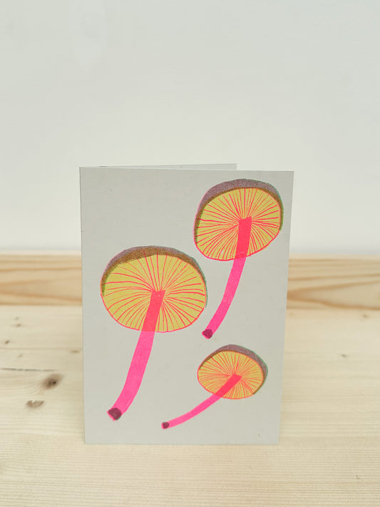Mushrooms Card