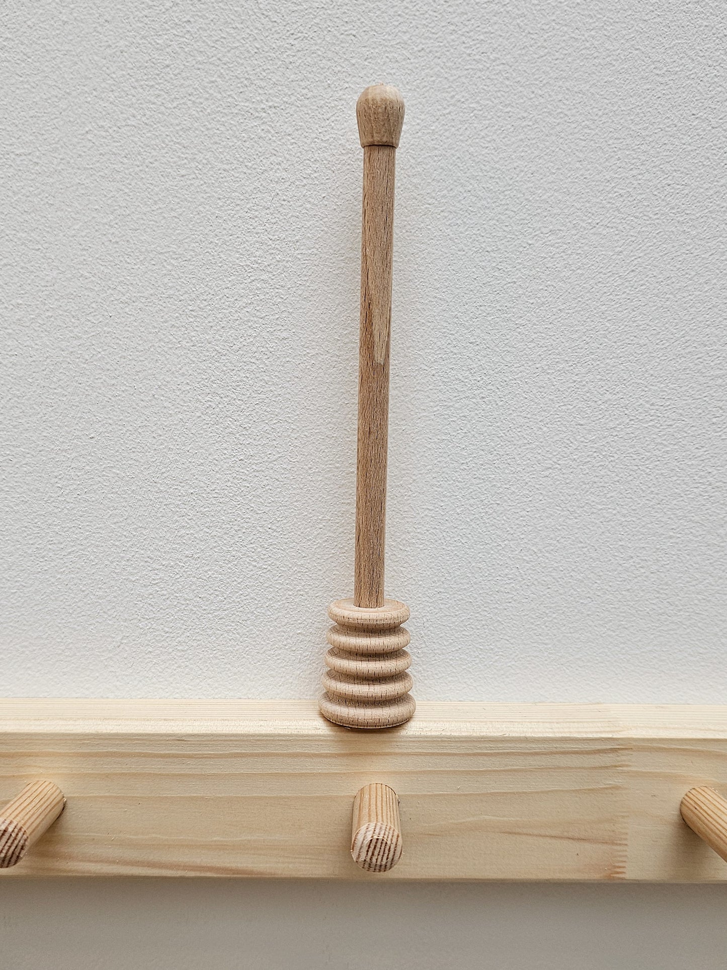 Wooden Honey Dipper