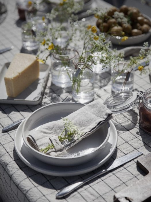 Duk | Tablecloth Black Square