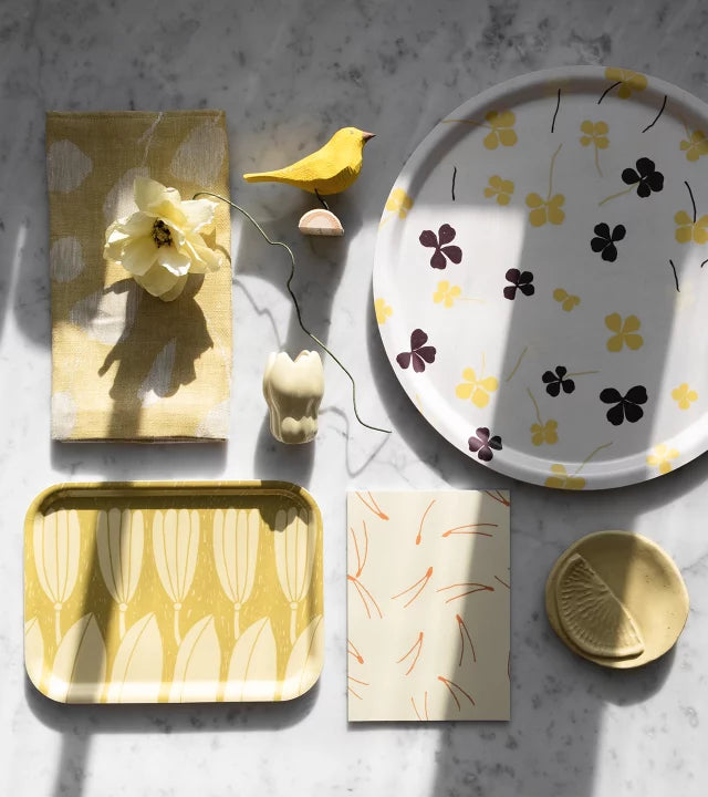 Clover Tray | Yellow