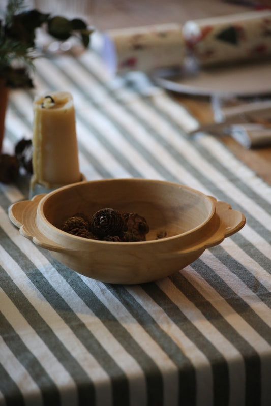 Löpare | Table Runner Green White