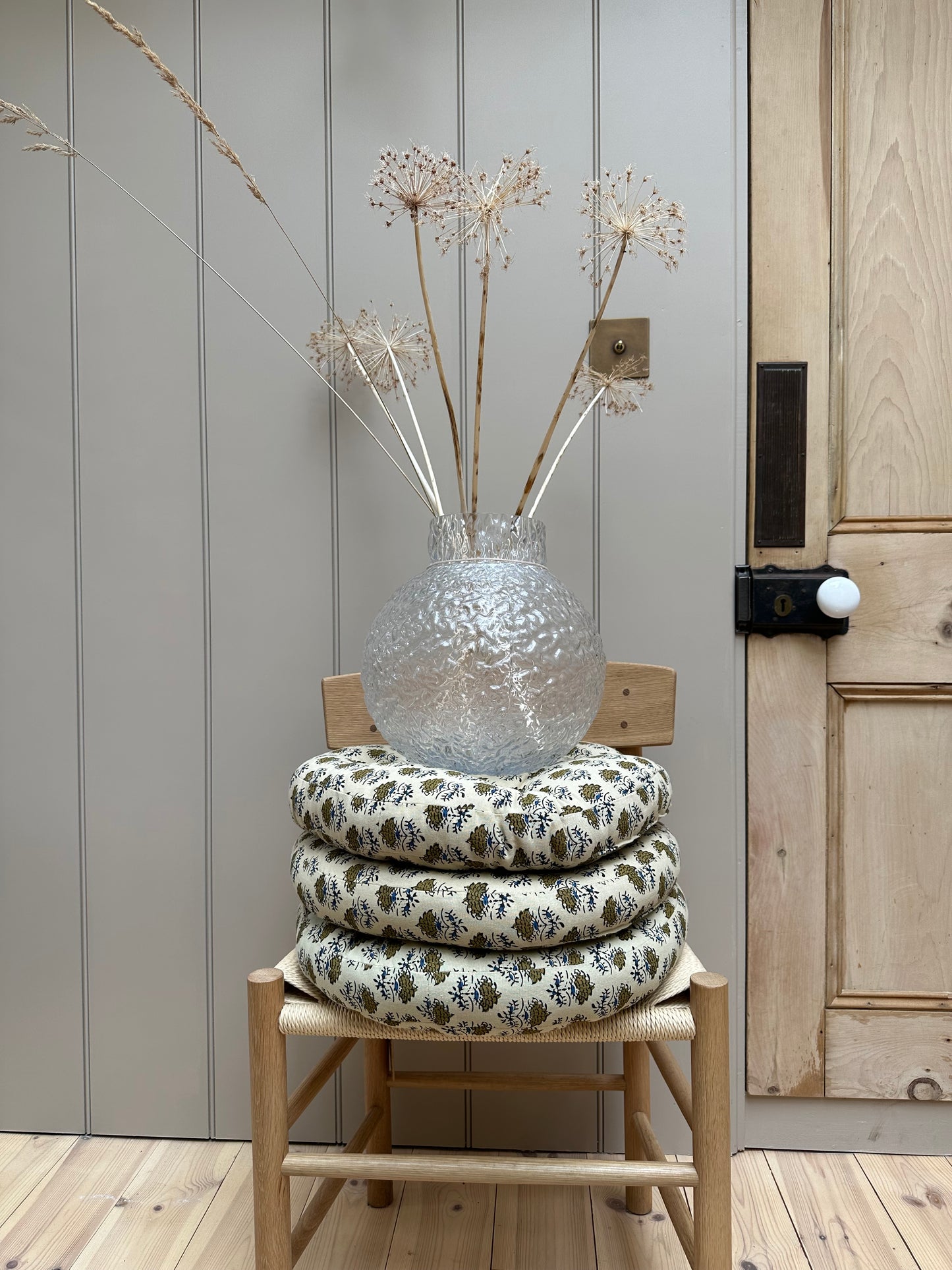 Mönstrad Glass Vase