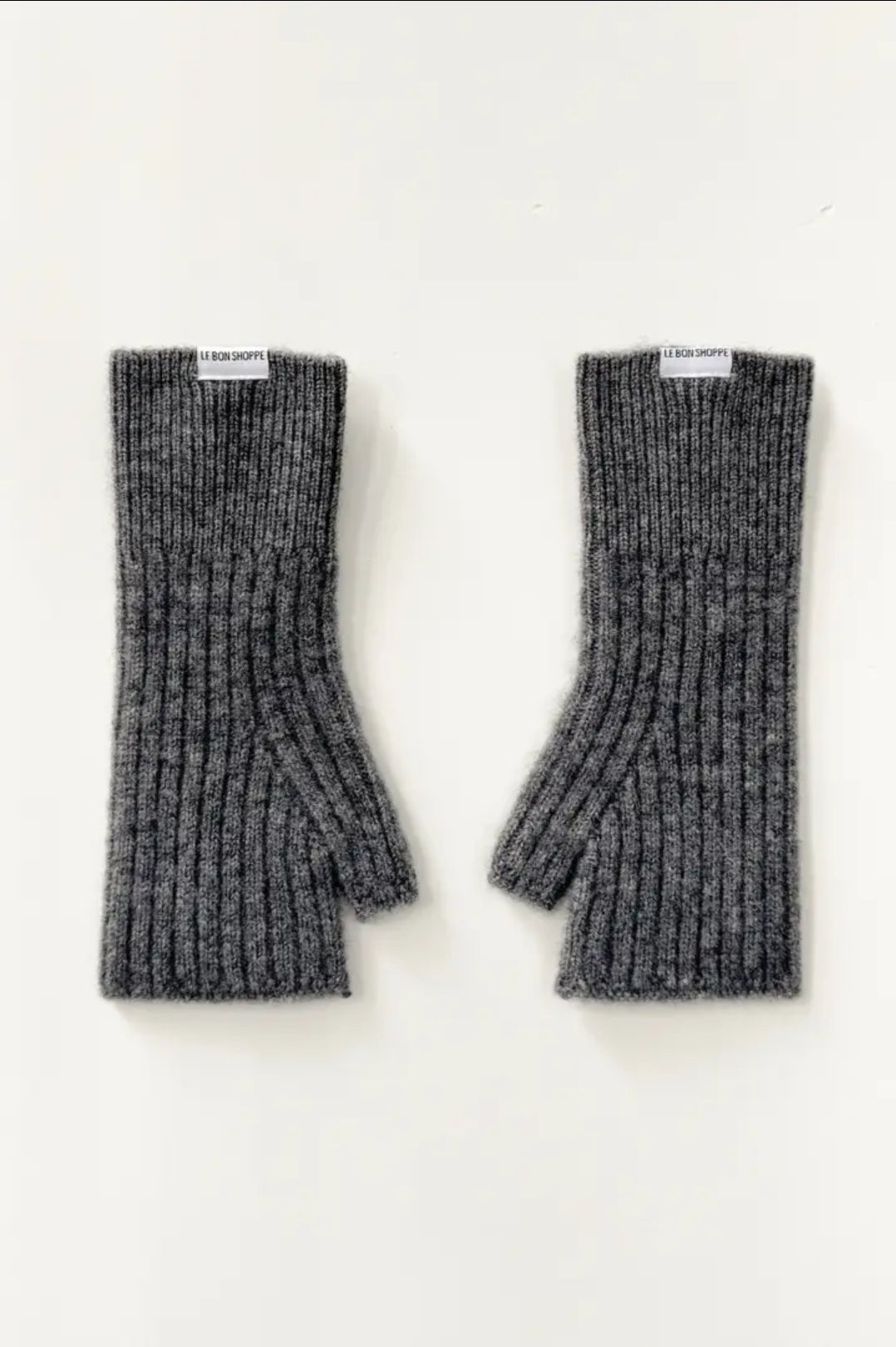 Cashmere Wrist Warmers | Charcoal