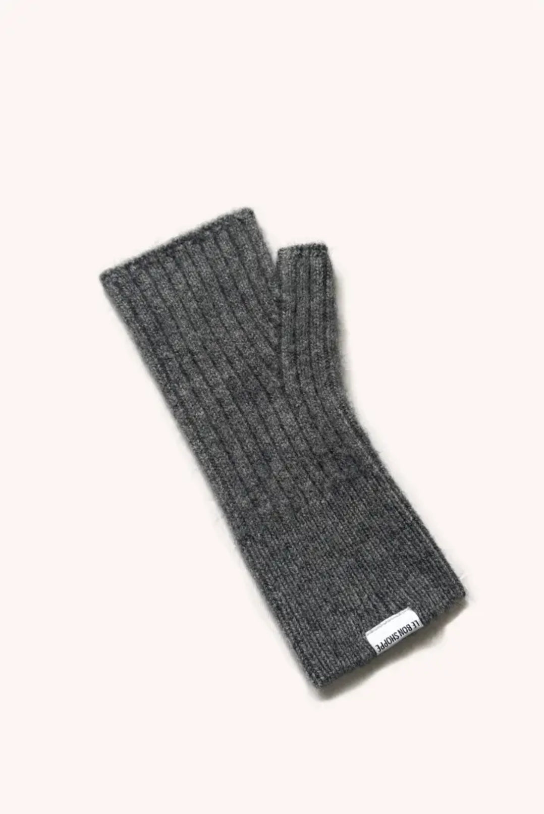 Cashmere Wrist Warmers | Charcoal