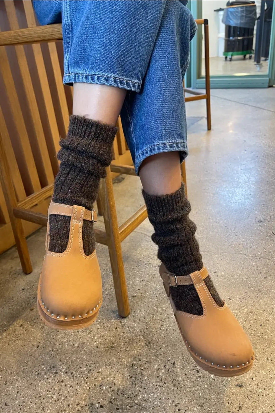 Margot Socks | Teddy Bear