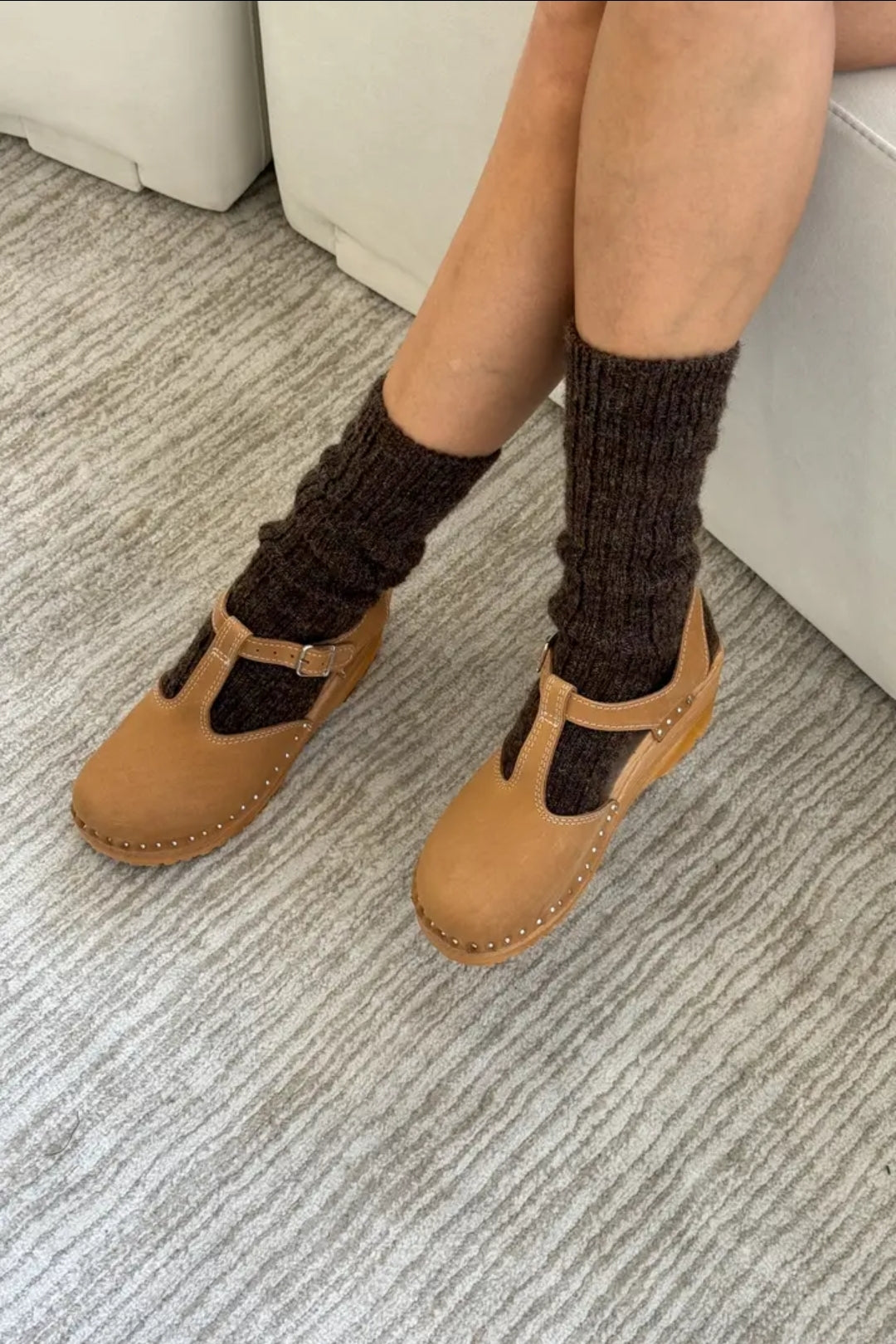 Margot Socks | Teddy Bear