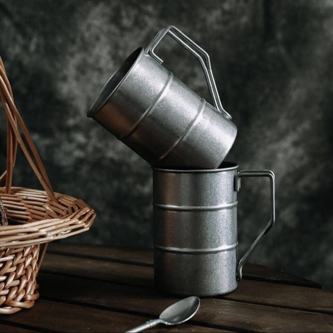 Handmade Japanese Steel Cup