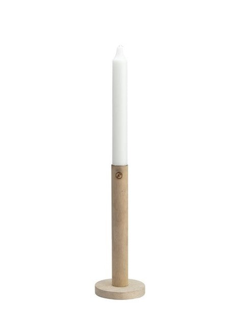 Trä Ljusstake | Wooden Candlestick